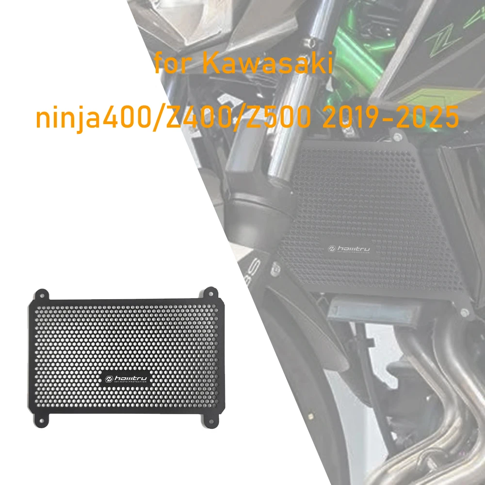 

for Kawaskai Ninja 400 Z400 Z500 2019-2025 Motorcycle Radiator Core Guards Grille Cover Protection