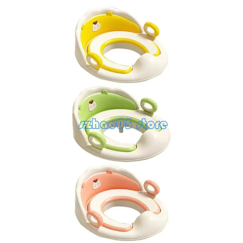 

85L Cartoon Kids Potty Trainer Anti Slip Base для безопасной тренировки мочи в ванной комнате
