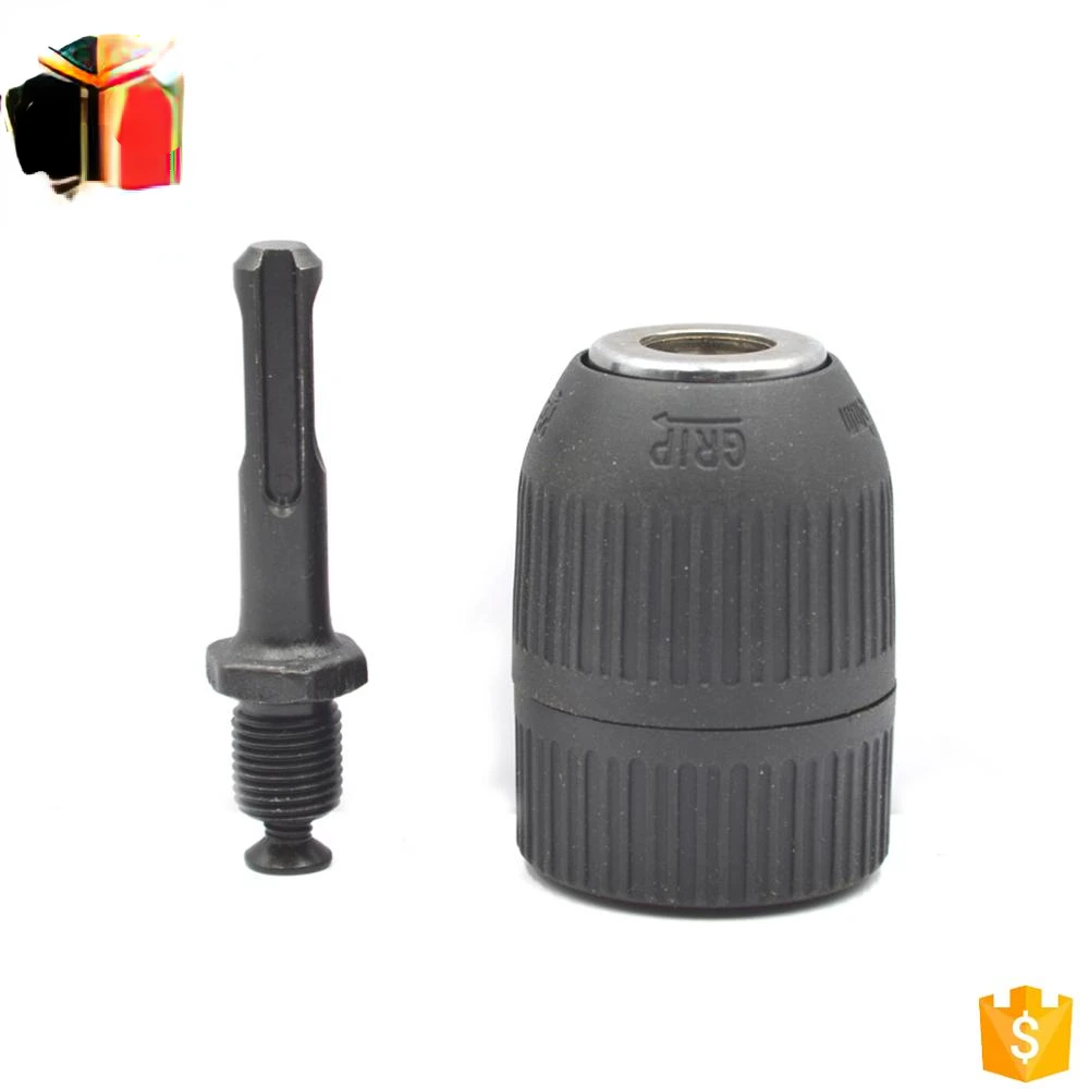 

high quality 1\2"Keyless Chuck With Adaptor Mini Drill Chuck Adaptor Converter Hex Shank SDS Power Tool Accessories