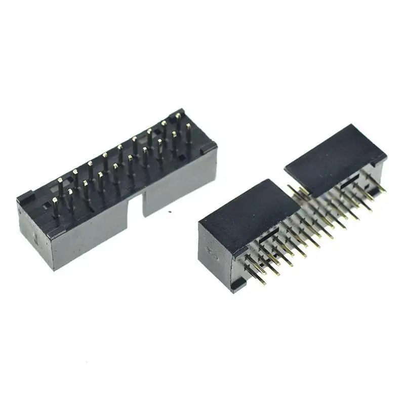 10PCS USB 3.0 Type-A Male Connector, 19P, 2.0mm Pitch, 180° Vertical Straight Pin, USB 3.0 Socket for PC Motherboard