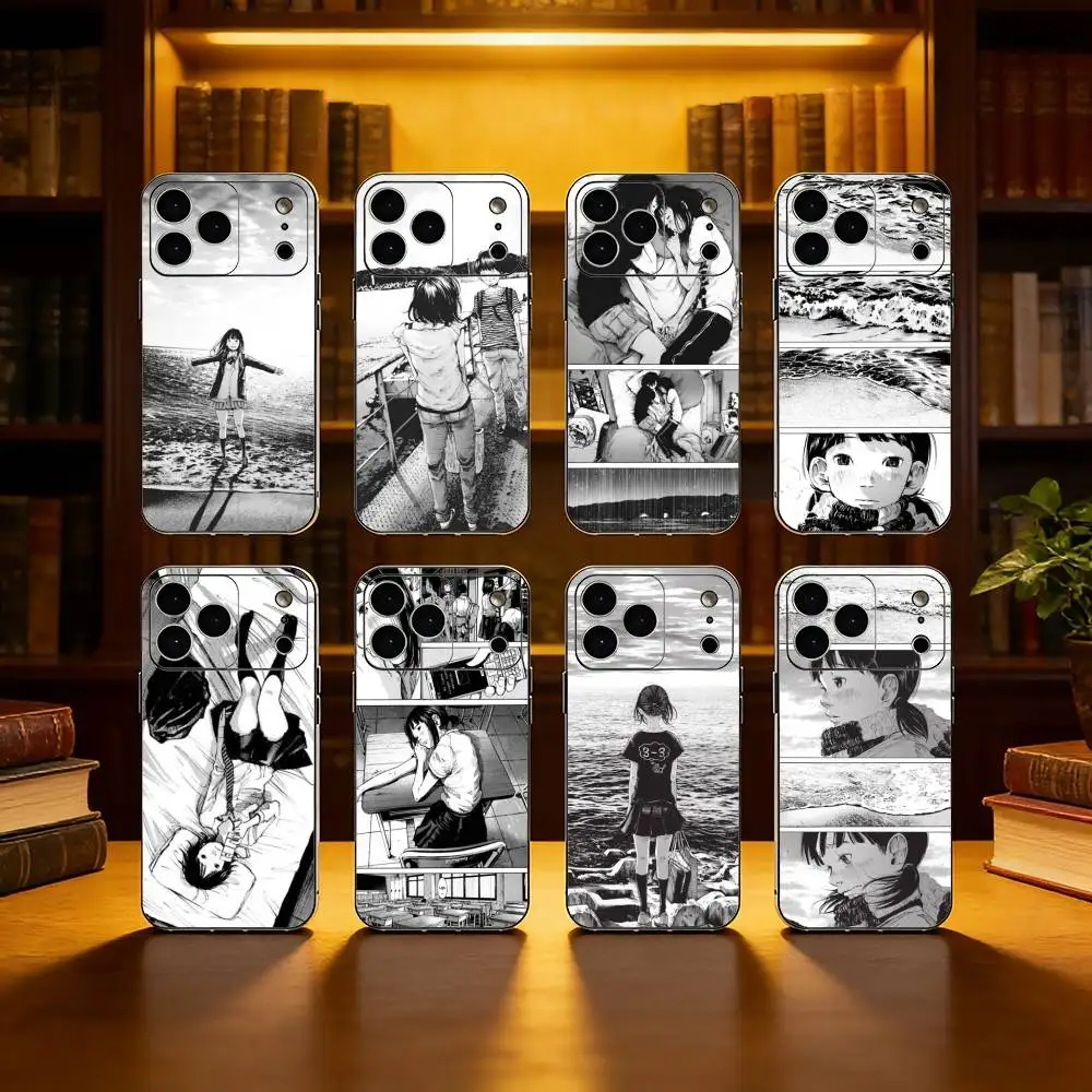 

U-Umibe no Onnanoko Phone Case For iPhone 17,16,15,14,13,12,11 Plus,Pro Max, Soft Silicone Black Cover