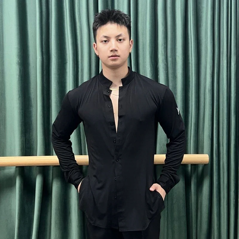 2026-adultes-hommes-haut-de-danse-latine-manches-longues-chemises-noires-rumba-cha-cha-salsa-danse-pratique-vetements-competition-hauts-dnv25845