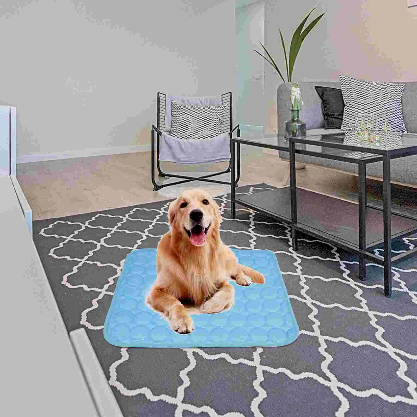 Pet Mat Puppy Cooling Summer Sleeping Supple Cat Pad Cushion Dog Lying Cloth for