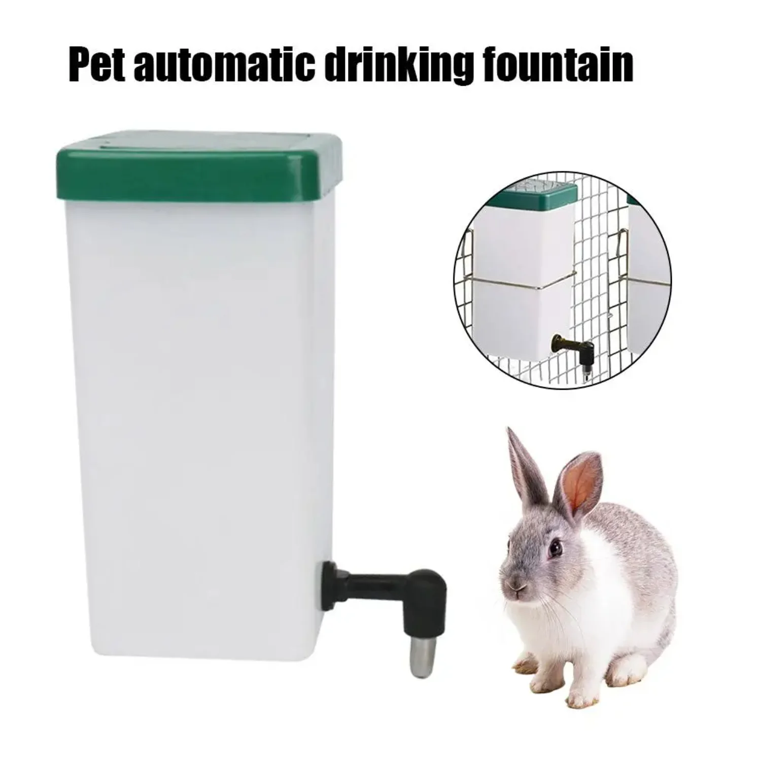 

Pet Automatic Drinking Fountain Rabbit Hamster Water Dispenser Water Feeder Small Animal Rabbit Hamster Guinea Pig Squirrel