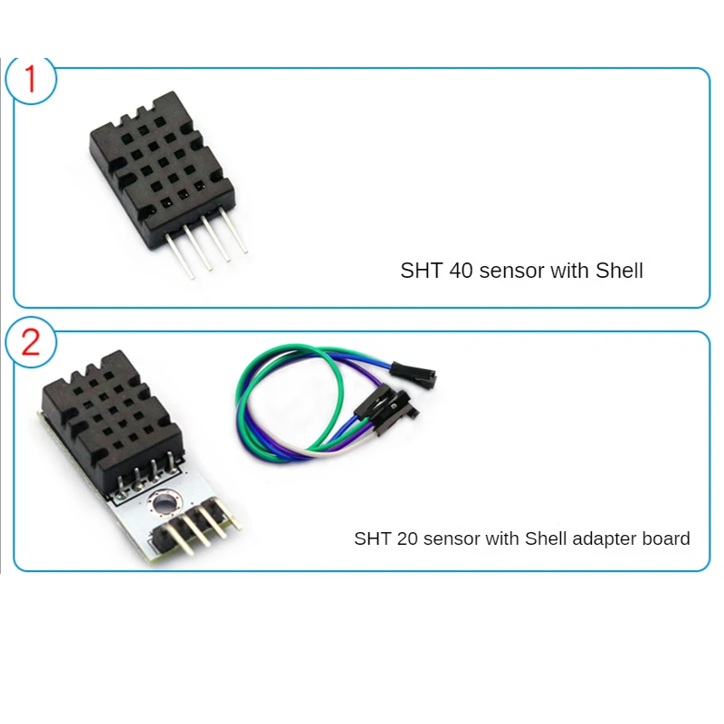 SHT40 Module Probe SHT40 Digital Temperature and Humidity Sensor IIC Interface Replaces SHT20 SHT30