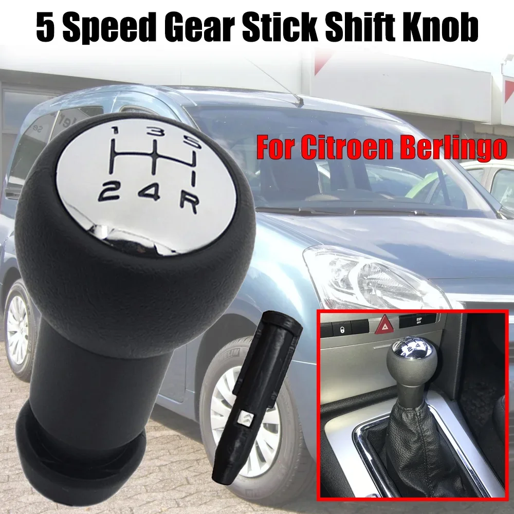 

5 Speed Gear Shift Knob Lever Pen Adapter for Citroen Berlingo Box Body Peugeot Partner Opel Combo Cargo Life Repair Tools Parts