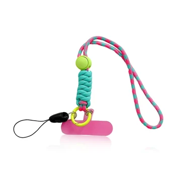 Cabo de pescoço destacável ajustável universal para o telefone móvel, correia do colhedor, acessórios do telefone celular, correias da corda