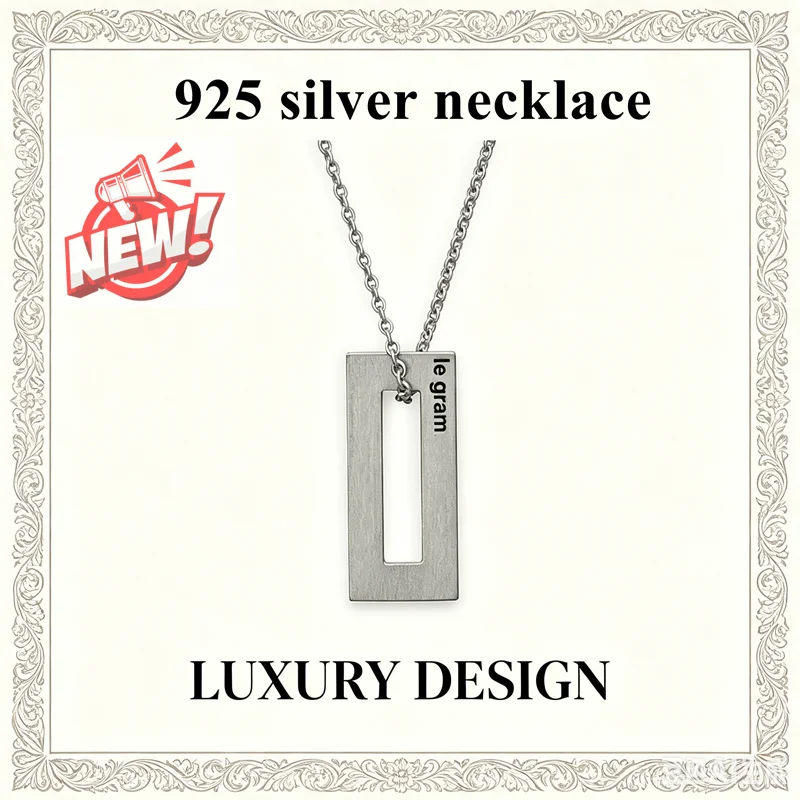 

Collier Rectangle Le 1.5g - Stylish Couple Jewelry Gift - New Hot Selling European and American Style