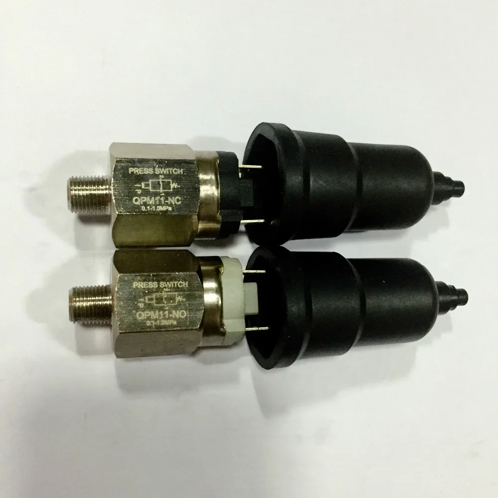 

1 pcs Closed Pressure Switch 1/8'' Swtich Adjustable QPM11-NC Pressure Switch Wire External Thread Nozzle