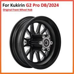 Original Front Wheel Hub for New Kukirin G2 Pro 2024 Electric Scooter 9×3.0-5.5 Tire 6 Hold Brake Disc Parts