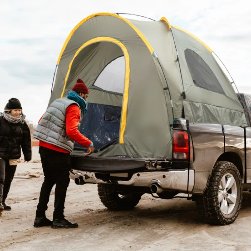 Small green orange tent 5.2-5.8ft pickup truck