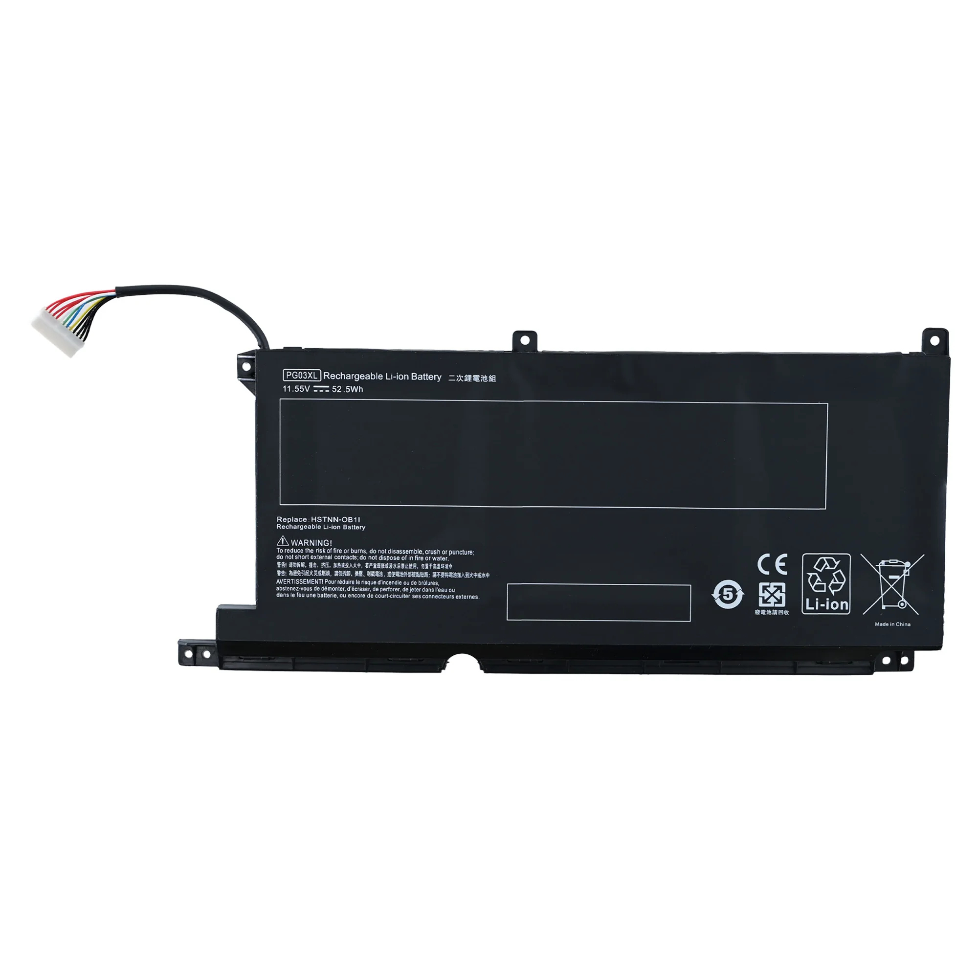 PG03XL Battery For HP Pavilion Gaming 15-DK DK0003NQ 15-DK0020TX 15-EC 15-EC0000 OMEN 5X FPC52 HSTNN-DB9G L48430-2B1
