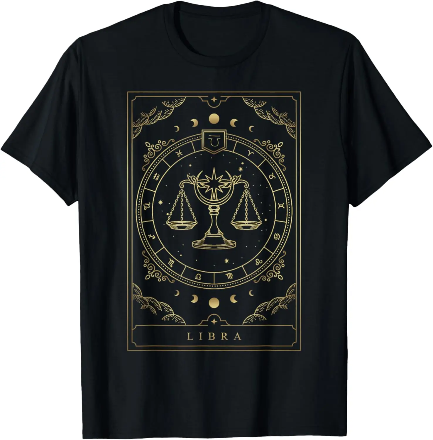 Libra Horoscope And Zodiac Symbol T-Shirt