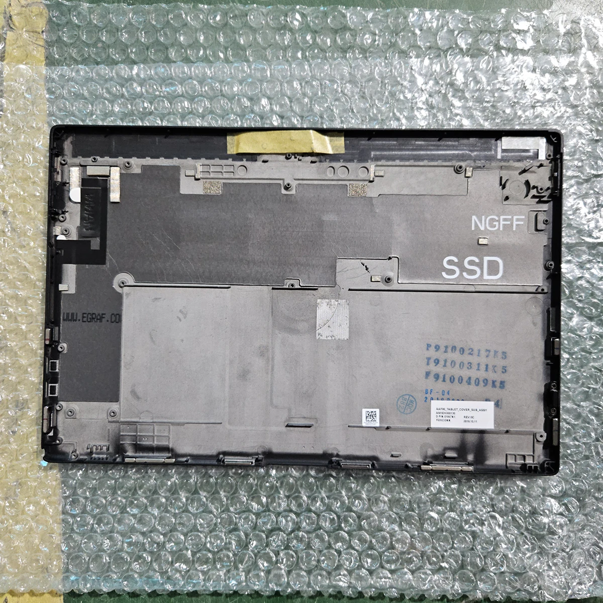 For Dell Latitude 7275 XPS 12 9250 Series Laptop LCD Back Cover Top Housing Case Assembly 1W7N1 AM1EH000130