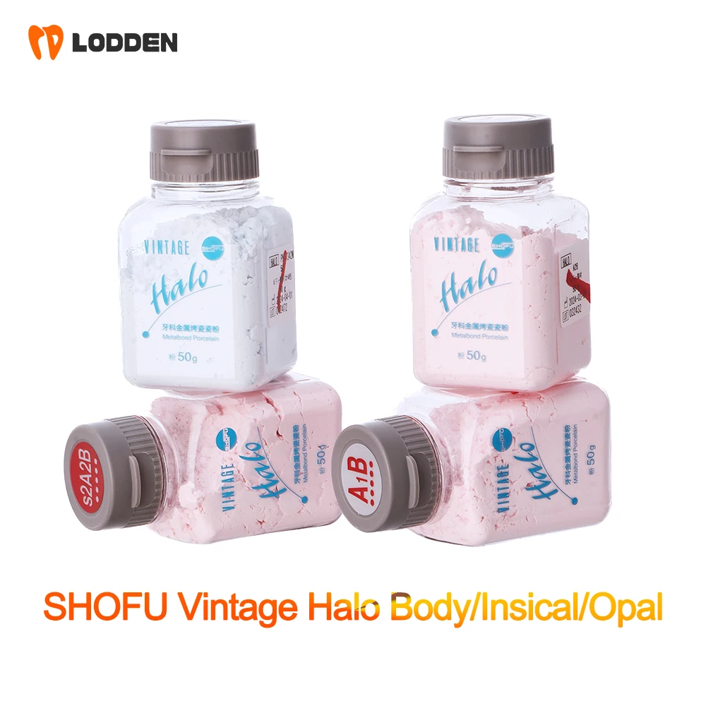 SHOFU Vintage Halo Body Insical Opal 50g Dental Metalbond Porcelain Powder Dental Lab SHOFU Halo Body Powder