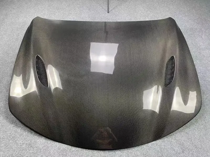 High Quality IMP style carbon fiber car hood boonet engine cover for Romeo Giulia