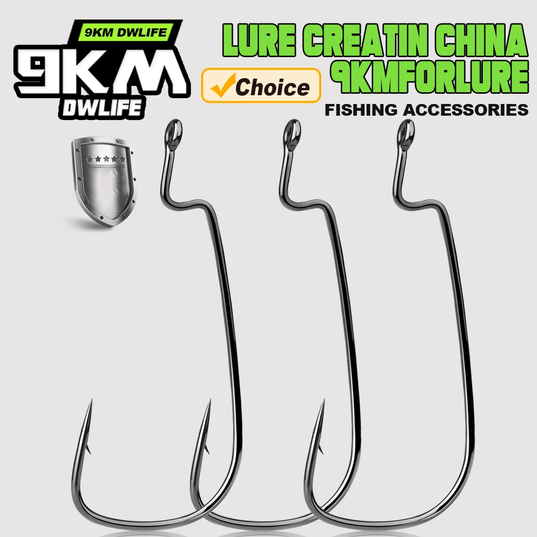 9KM 50Pcs Ewg Hooks…