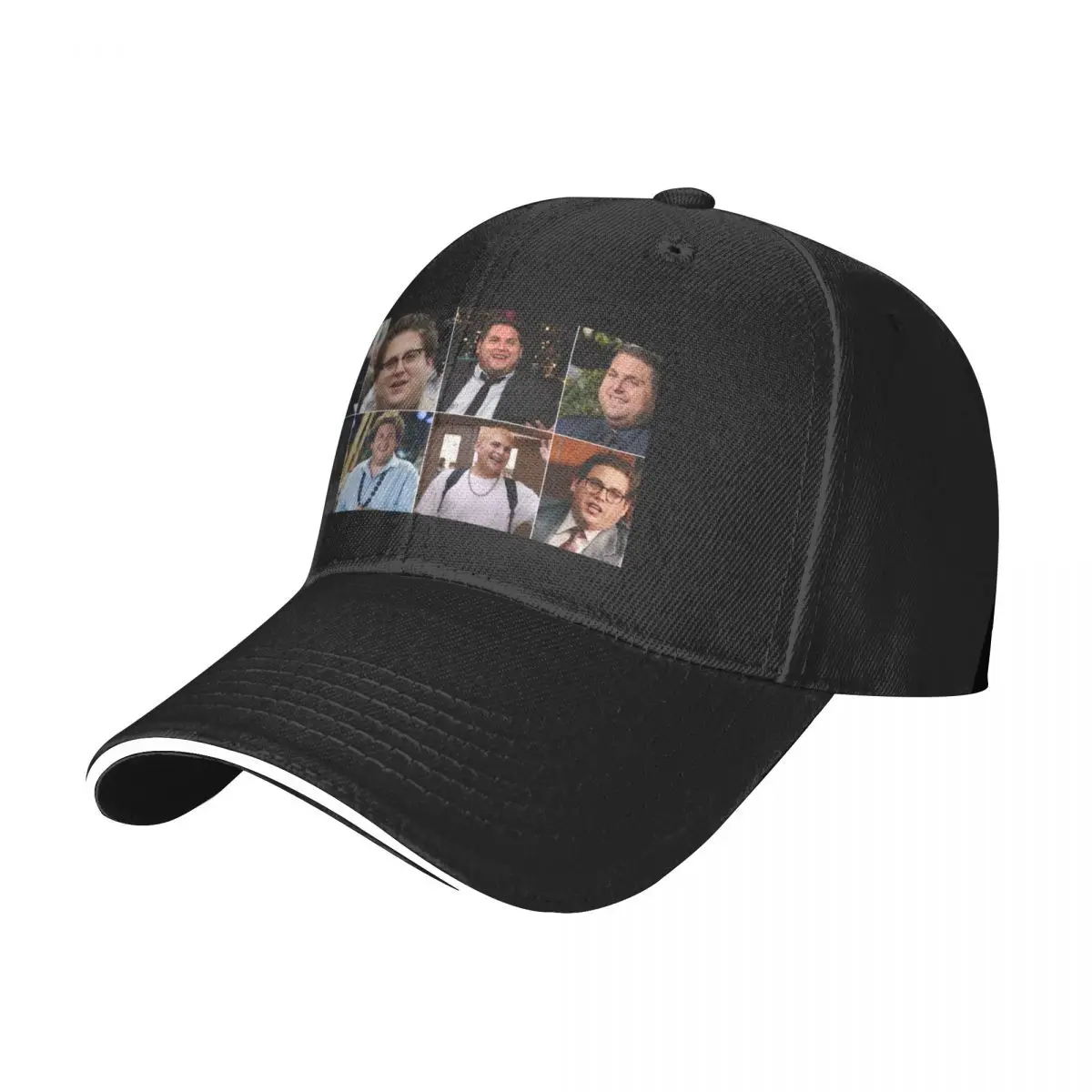 Jonah Hill Photo Collage Art Baseball Cap New Hat summer hat New In Hat Women's Hats 2025 Men's