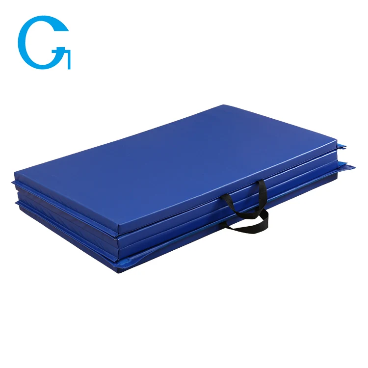 Multifunction Panel Foldable Gym Thick Mat With Hook And Loop Fastener Tumbling Mat