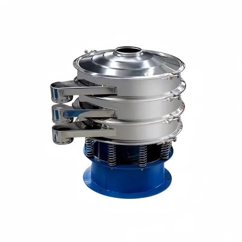 2025 New Customizable 2-4 Layer Stainless Steel Vibrating Screen Grain Particle Classifier Coffee Bean Sieving Machine