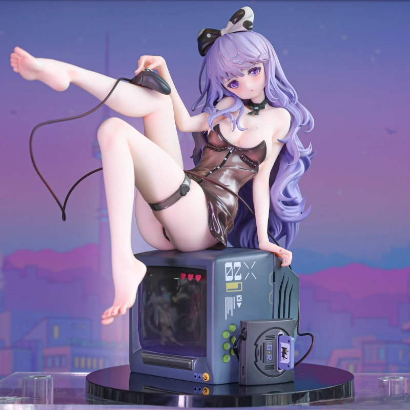 

Илюстрация Game Girl от Grandia Yuan 1/6, полная фигурка, 21 см, ПВХ, экшн-фигурка аниме, модель игрушки, коллекция фигурок, кукла в подарок