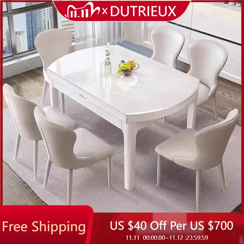 

Marble Mobile Dining Table Side Restaurant Conference Kitchen Study Dining Table Gaming Mesas De Comedor Commercial Furniture