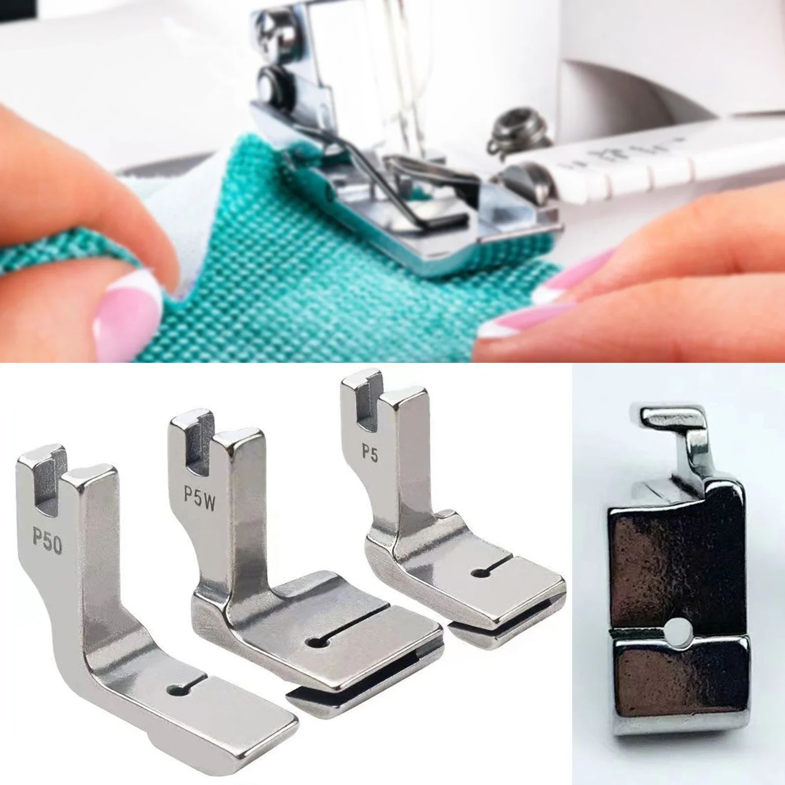 Universal Zigzag Presser Foot Industrial Machine Presser Foot for Most Type Sewing Machine Sewing Tools