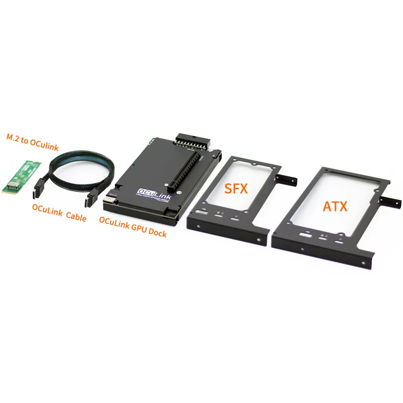 Imagem -04 - Suporte a Chip Oculink Gpu Dock Redriver Pci-e 4.0x4 Adaptador Nvme M.2 para Oculink Placa Gráfica Interna para Laptop Ocup4v2