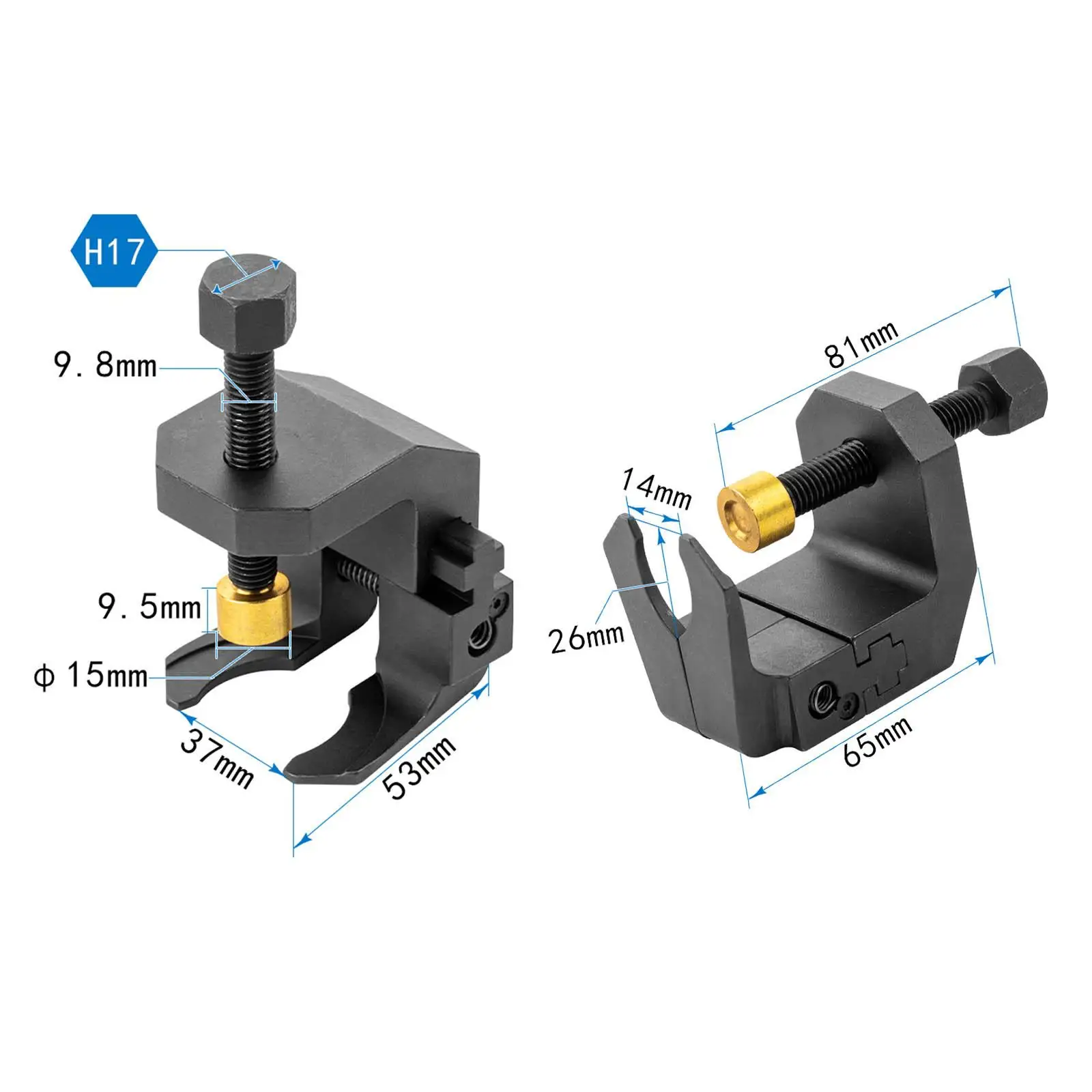 Estrattore del braccio del tergicristallo Accessorio automatico Pezzi di ricambio in acciaio Montaggio Parabrezza Parabrezza