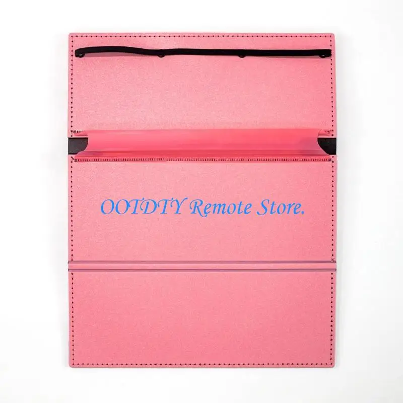 Multipurpose Clipboard File Folder, Foldable Nursing Clipboard with Elastic Band Pocket Writing Pad Notepads for Nurse
