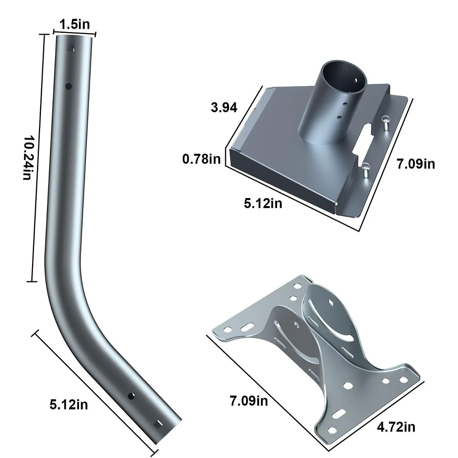 Настенный кронштейн для антенны, монтажный комплект адаптера для крепления на столб для Gen3/V3