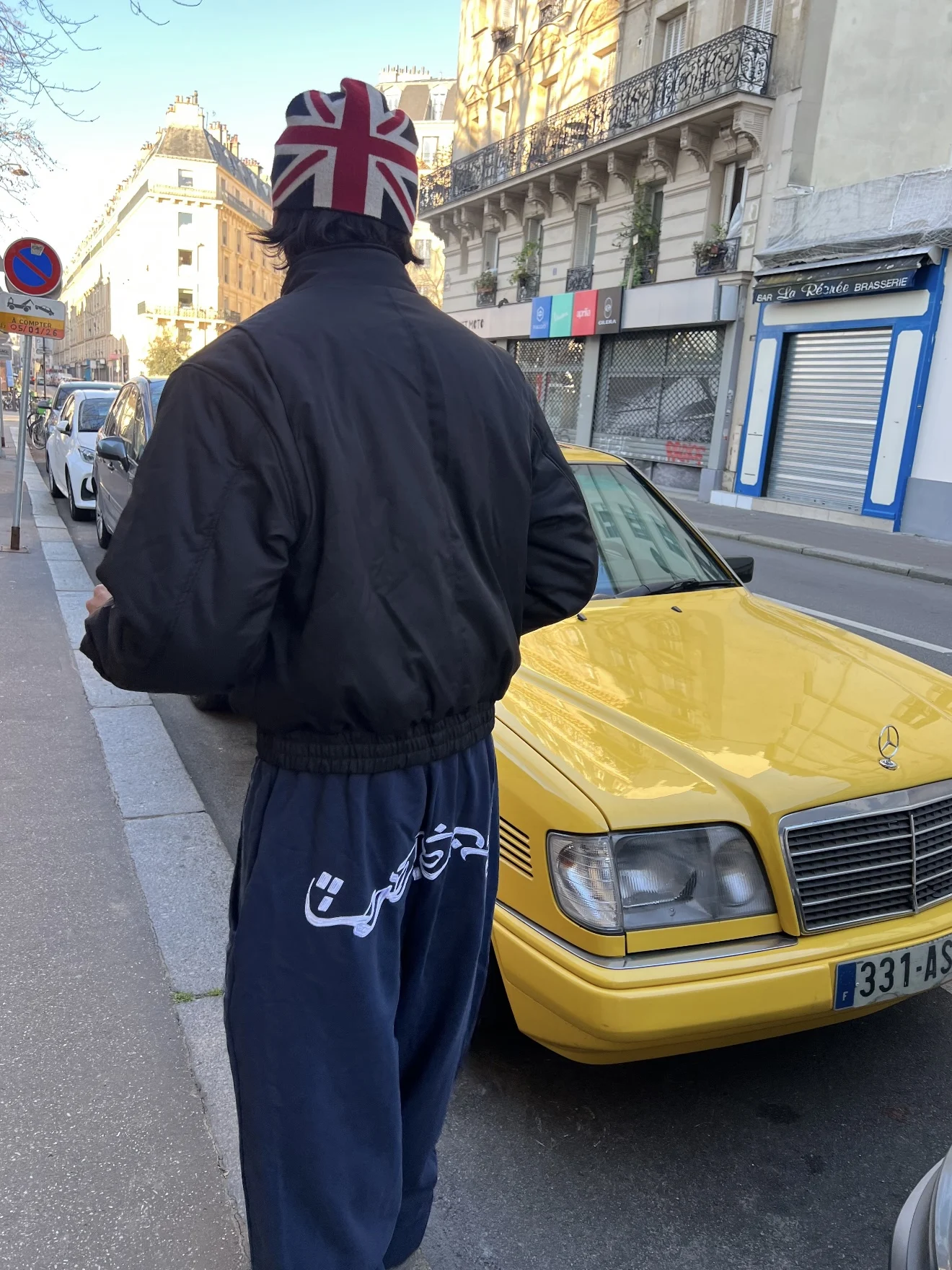 Retro American Embroidered Baggy Sweatpants Men's Casual Loose Wide Leg Pants Drawstring Commuter Long Trousers Couples