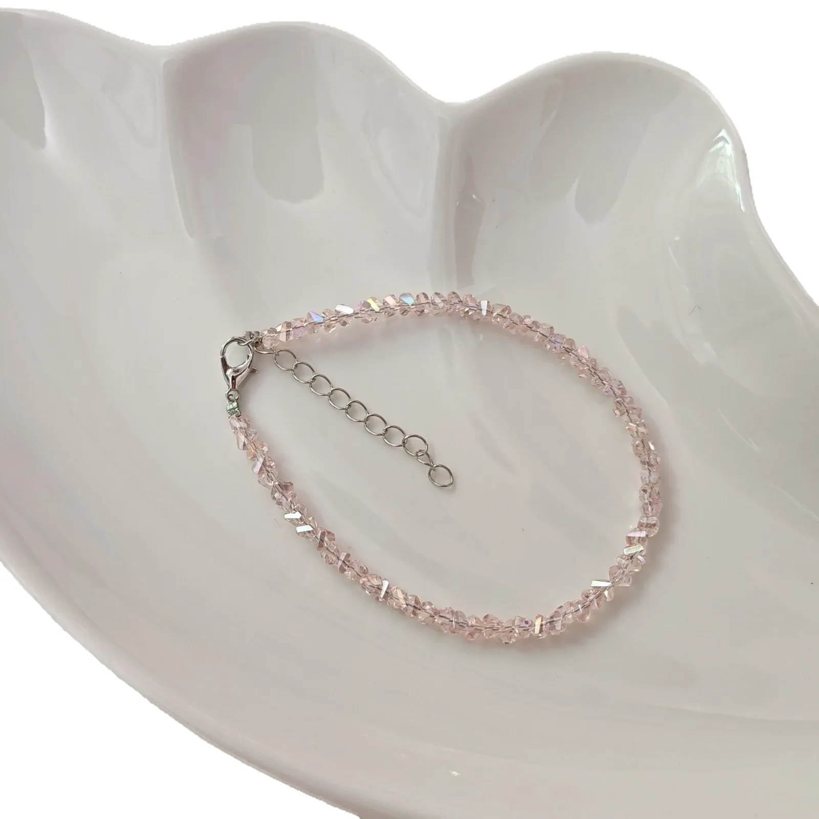 Retro Sweet Shining Crystal Chain Foot Chain 2025 Simple Creative Sweet Girl Fashion Romantic Charm Jewelry Gift