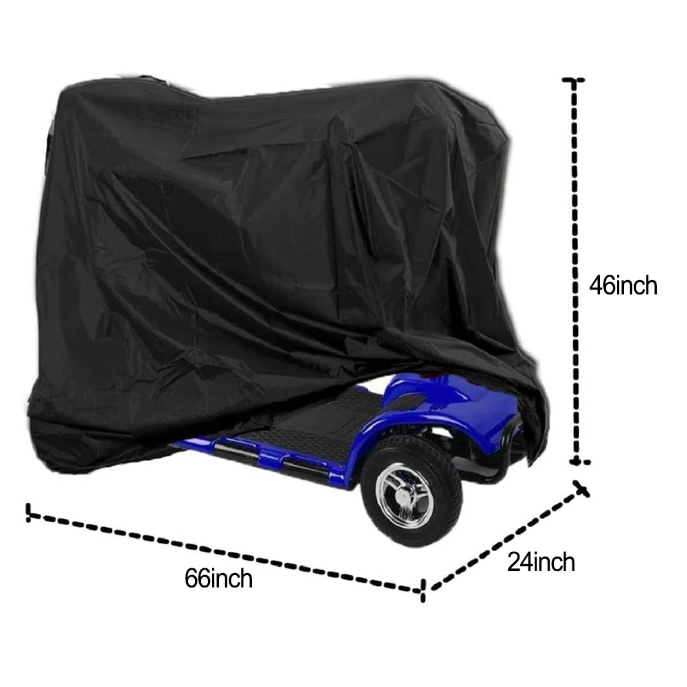 Waterproof and UV Resistant Cover for Scooter Ebike and Ride On Lawn Mower Dependable Protection (110 120 Characters)