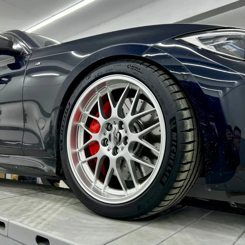 Car Accessories Silver Deep Lip Forged Monoblock Wheel 17/18/19/20/22 Inch 5x112/5x114.3/5x120/120.65 Vehicle Rims