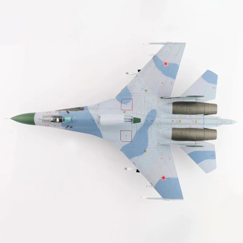 Diecast 1:72 Scale Su-27 Su27 Russian Air force Alloy Finished Simulation Model Static Decoration Souvenir Gifts For Adult