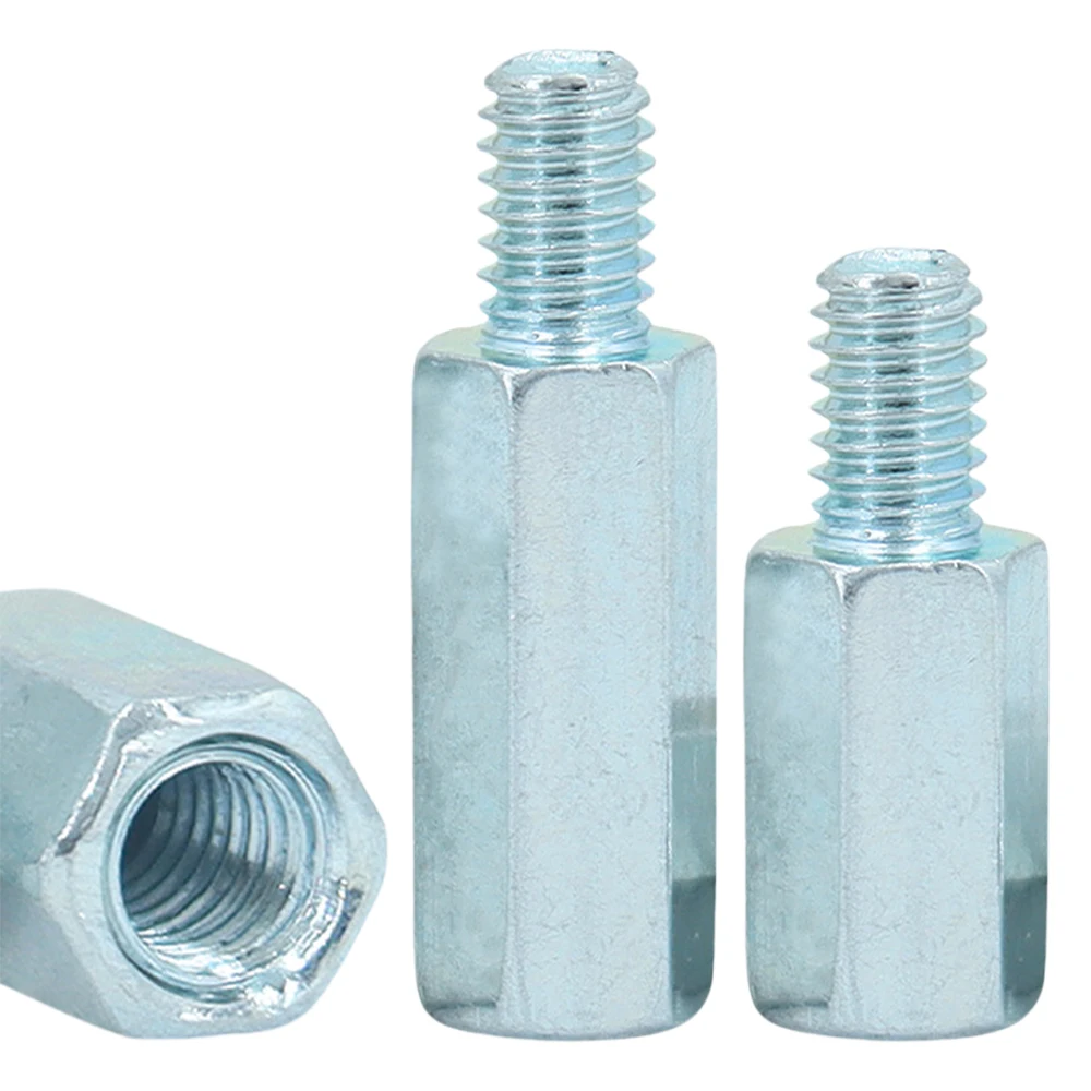 2/5/20pcs Hex Standoff Spacer Blue White Zinc Plated M3 M4 M5 M6 M8 Hexagonal Spacing Threaded Screws Motherboard Standoff