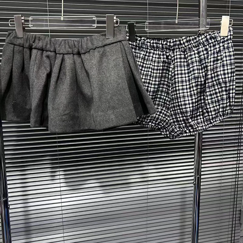 KBQ أنيقة أنيقة تقسم Bowknots ألف خط التنانير للنساء عالية الخصر مزاجه طيات التنانير الصغيرة الإناث موضة الخريف نمط