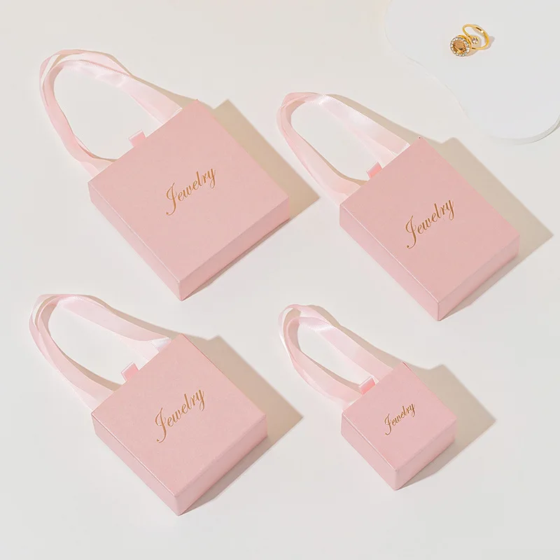 

Ручной ящик, шкатулка для драгоценностей, ожерелье, кольцо, серьги, браслет, аксессуары для хранения, выдвижная портативная подарочная коробка на день Святого Валентина, свадьбу