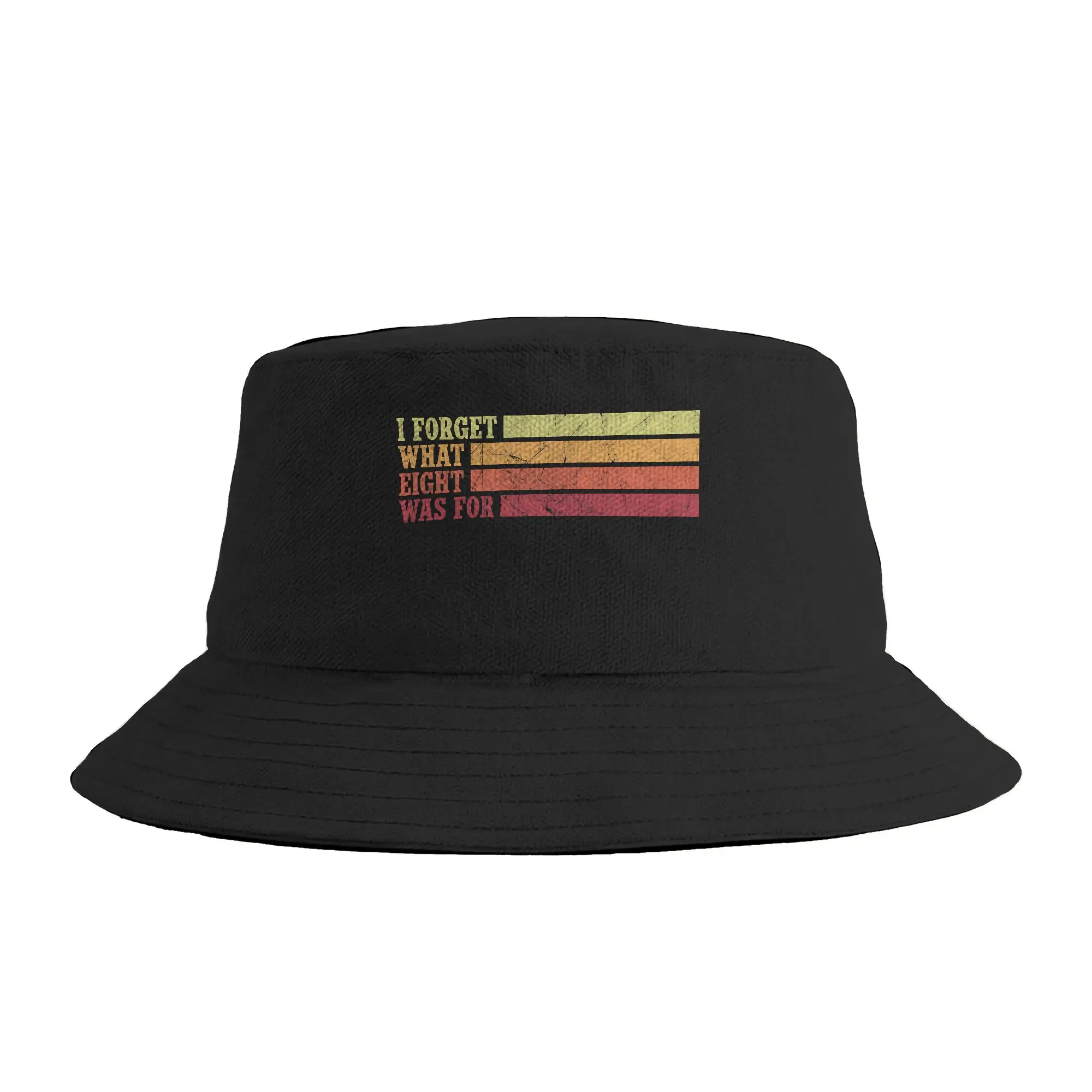 I Forget What Eight Was For 80's Rock Music Bucket Hat  Hip Hop Fisherman Caps Portable Beach Travel Visor Hats For Unisex Cap