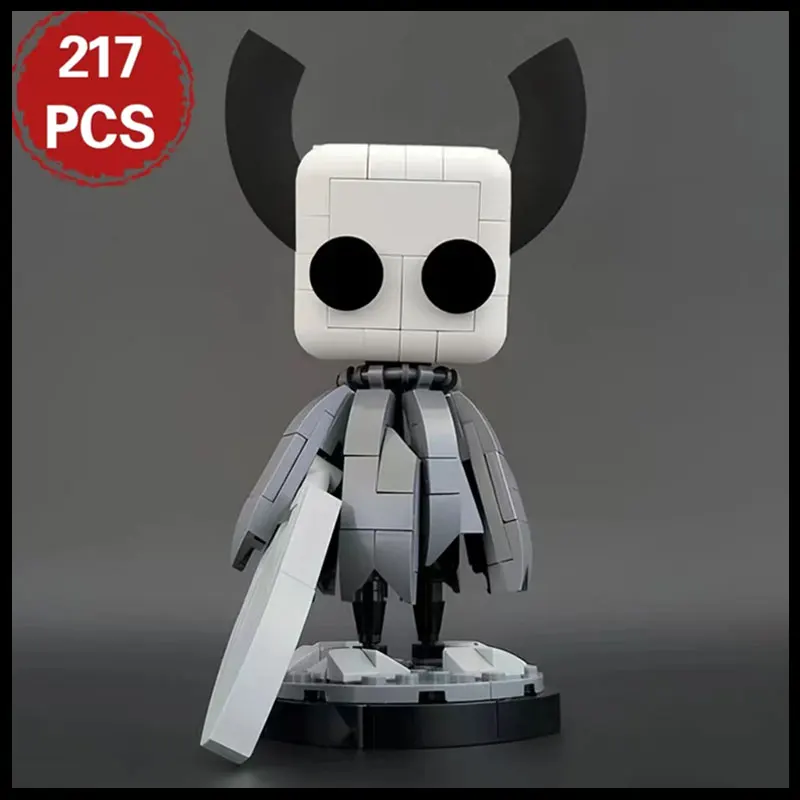 MOC Game Series Little Knight Action Figure Brickheadz Building Block Assembly Model MOC-158884 Monster Brick Toy Holiday Gift