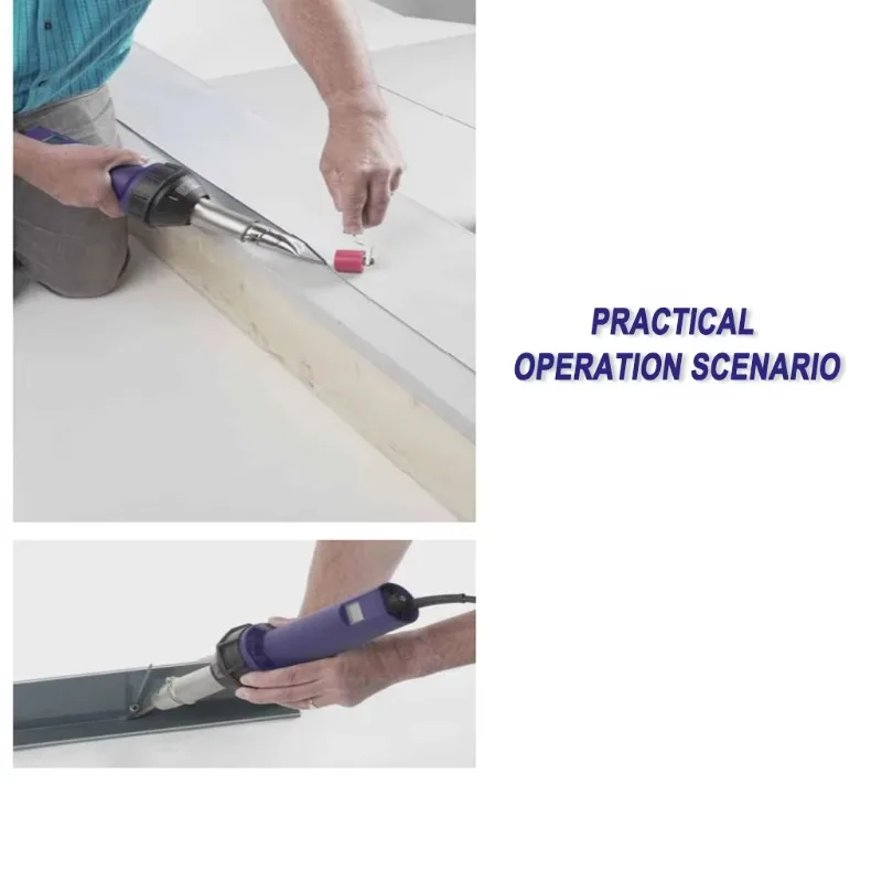 HT1600 Energy Welding Machine Industry Grade Hand Tool Advertising Banner  PVC Plastic Welding Heat Gun