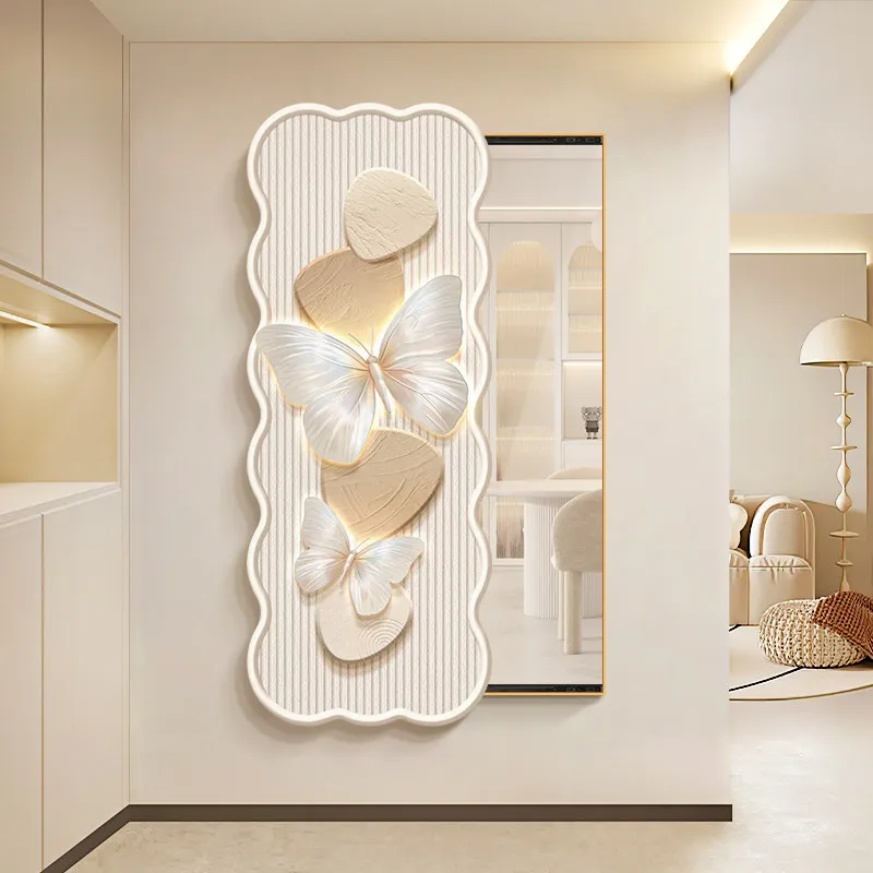 Modern Luxury Mirror Makeup Hanging Long Full Body Aesthetic Funky Square Mirror Living Room Decoration Espelhos Home Products