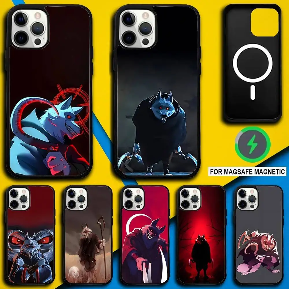 

D-Death P-Puss in Boots Phone Case For iPhone 16,15,14,13,12,11,Pro,Max,Plus,Mini,SE4,E Magnetic Magsafe Wireless Charging