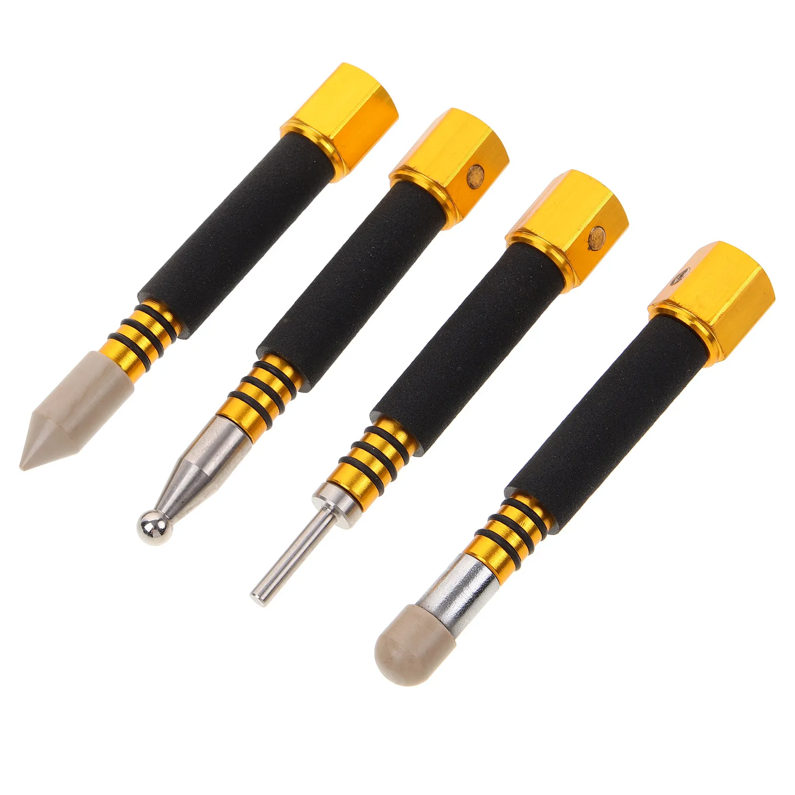

4Pcs Repair Tool Pens Professional Automotive Dent Remover Kit Paintless Tap Down Dent Removal Tools DIY Car Hail