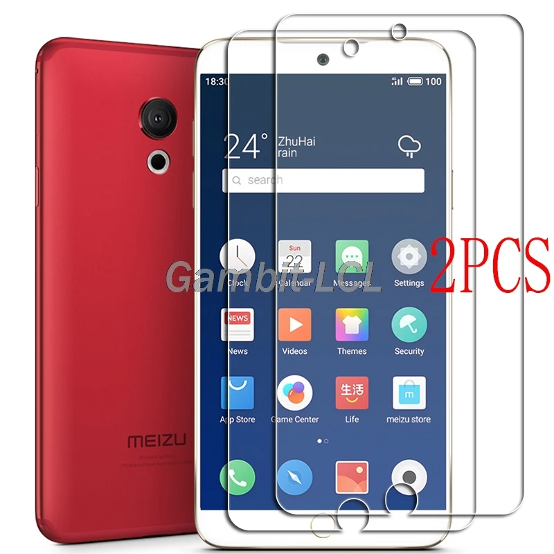 For Meizu 15 Lite (M15)  Tempered Glass Protective FOR Meizu 15 Plus  Screen Protector Phone cover Film