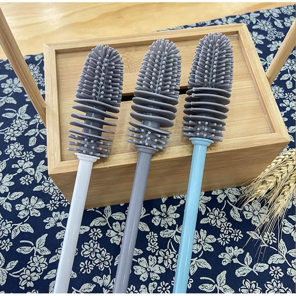 

Suspensible Multi-function Food Grade Cleaning Brush Scrubber Cup Scrubber Milk Bottle Brush Cleaning Tool Glass Cleaner