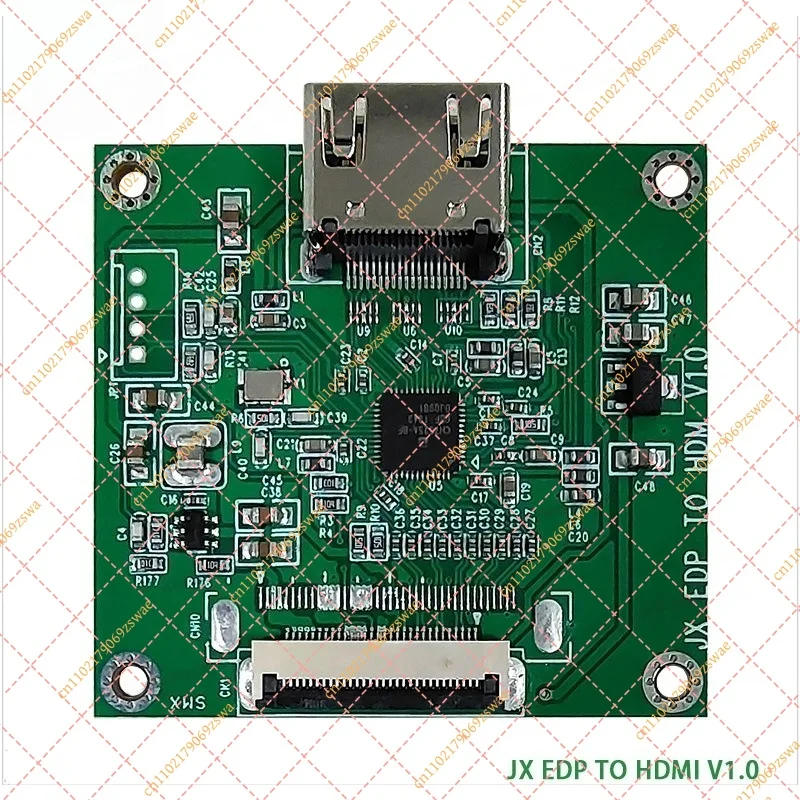 EDP to HDMI Adapter Board FPC Connector Signal Converter Module LCD Screen Video Output DIY
