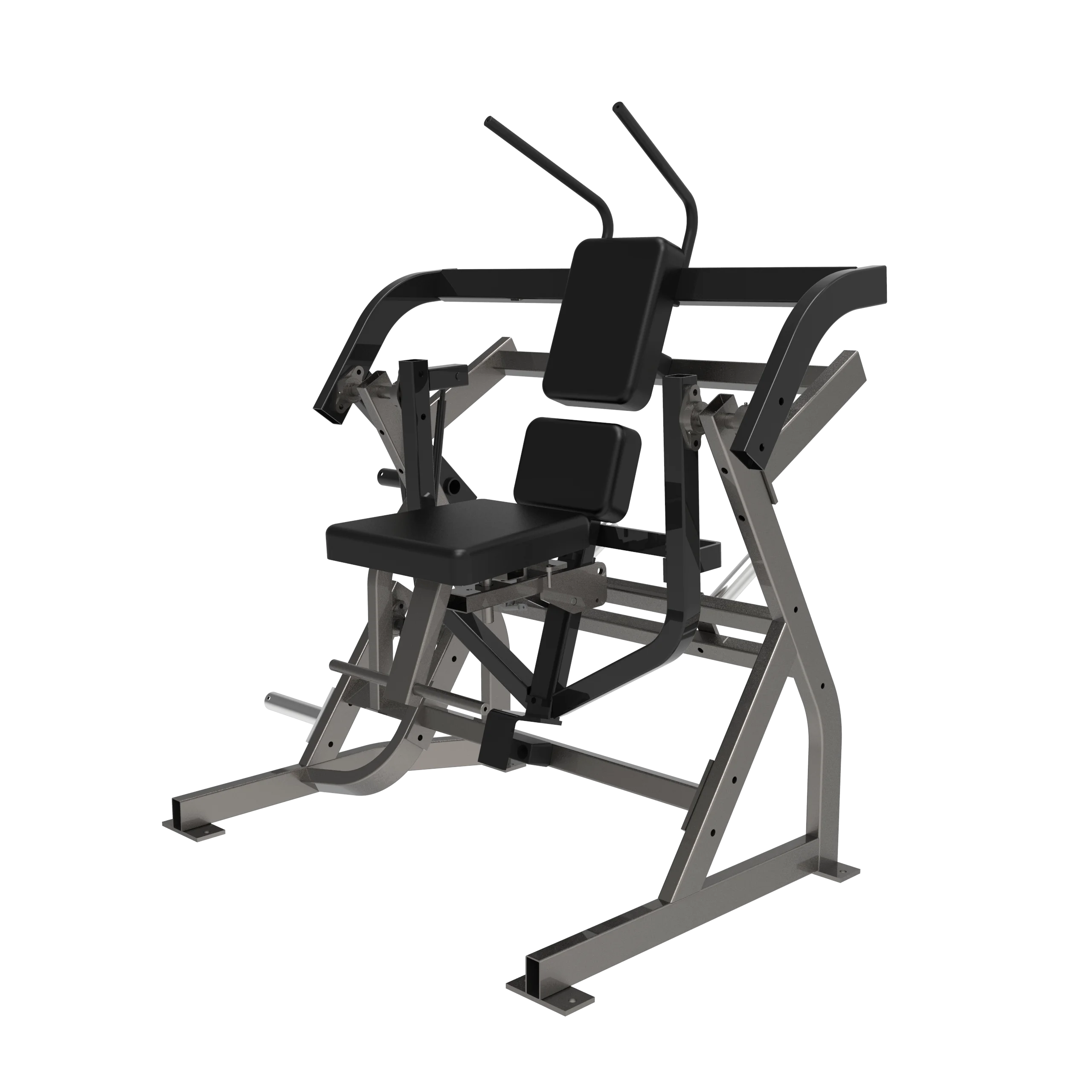 2025 Equipo de gimnasio de alta calidad Equipo de entrenamiento de fuerza Placa cargada Máquina Abdominal Oblique Crunch