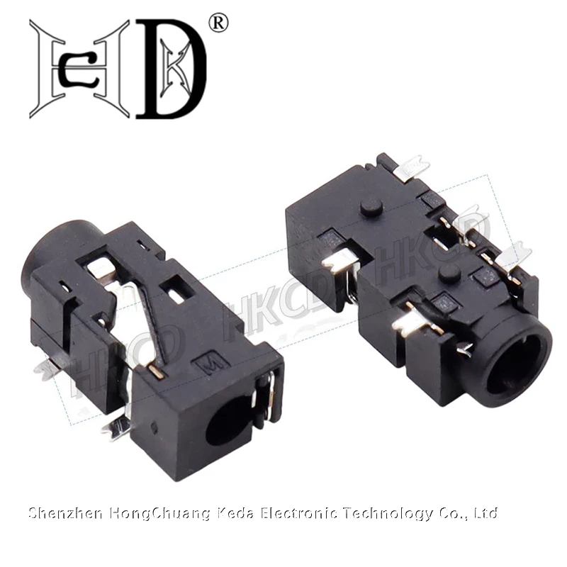 5PCS 3.5MM Headphone Jack Audio Video Female Mono Dual Channel Stereo Jack Jack Socket Stereo Solder Panel Mount PJ-320D PJ-327F